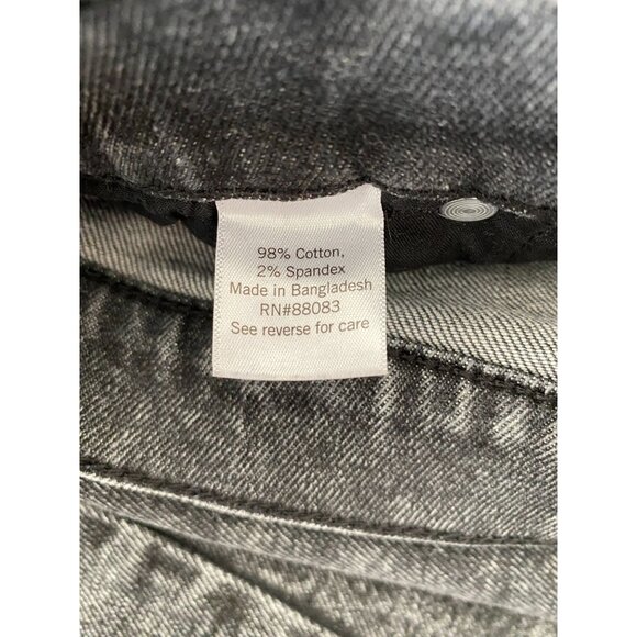 SO High Rise Mom Fit Black Acid Wash Jeans Size 9/29W Cotton Spandex Stretch - Picture 4 of 7